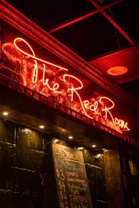 The Red Room Interior Signage