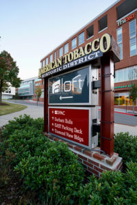 Capital Sign Solutions - American Tobacco Campus Wayfinding 2