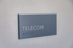 Telecom ADA sign